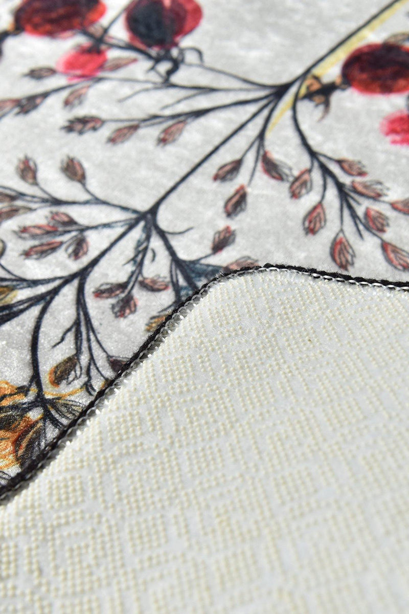 Bundy Dijital Baskılı 2li Set Banyo Halısı, Kaymaz Taban, Yıkanabilir Bonvagon