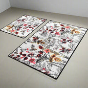 Bundy Dijital Baskılı 2li Set Banyo Halısı, Kaymaz Taban, Yıkanabilir Bonvagon