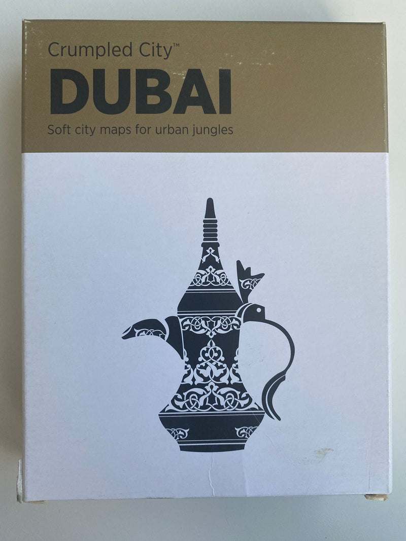 Buruşuk Şehirler Dubai Haritası