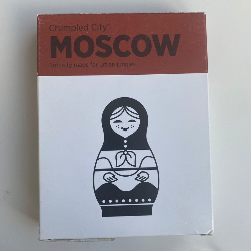 Buruşuk Şehirler Moscow Haritası