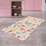 Butterfly Dijital Baskılı Halı, Kaymaz Taban, Yıkanabilir Bonvagon