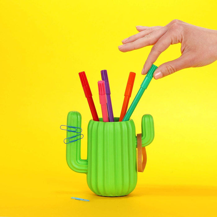 Cactus Masaüstü Organizer Mıknatıslı Kalemlik Kaktüs – Yeşil Bonvagon