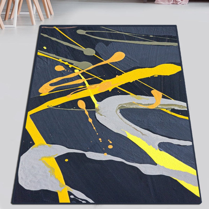 Camouflage Dijital Baskılı Halı, Kaymaz Taban, Yıkanabilir Bonvagon