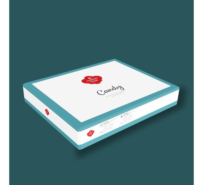 Candy Çift Kişilik Nevresim Takımı Merri Bej 57 Tel Ranforce %100 Pamuk Bonvagon