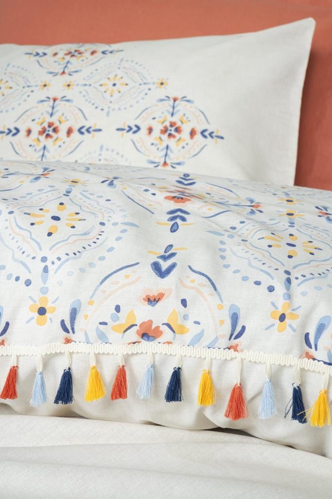 Candy çift Kişilik Nevresim Takımı Milis Kiremit 57 Tel Ranforce %100 Pamuk Bonvagon