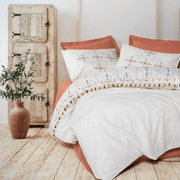 Candy çift Kişilik Nevresim Takımı Milis Kiremit 57 Tel Ranforce %100 Pamuk Bonvagon