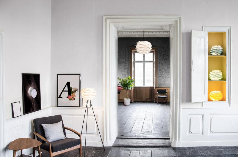 Carmina Mini Beyaz 32cm Avize, Lambader, Masa Lamba Başlığı, Aydınlatma Bonvagon