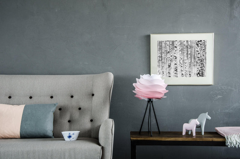 Carmina Mini Pembe 32cm Avize, Lambader, Masa Lamba Başlığı, Aydınlatma Bonvagon