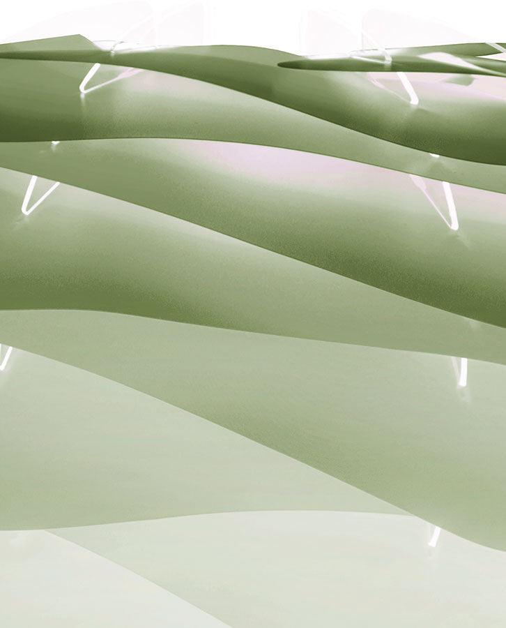 Carmina Mini Yeşil 32cm Avize, Lambader, Masa Lamba Başlığı, Aydınlatma Bonvagon