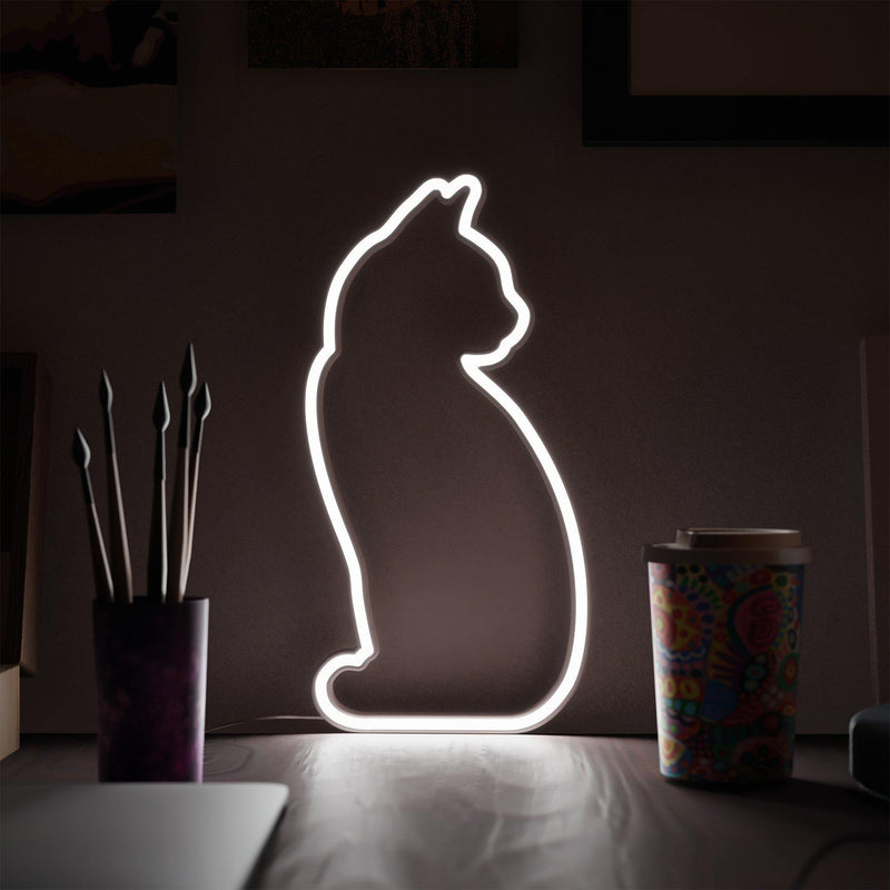 Cat Love LED Işık Aydınlatma