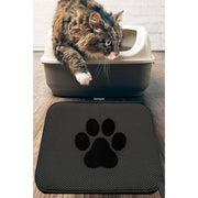 Cat Paw Kedi Kumu Toplayıcı Paspas 45x60cm, Kaymaz Taban, Yıkanabilir Bonvagon