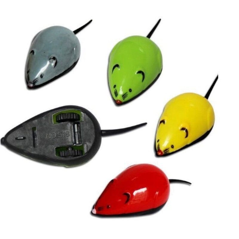 Çek Bırak Kedi Oyuncağı Fare Bonvagon