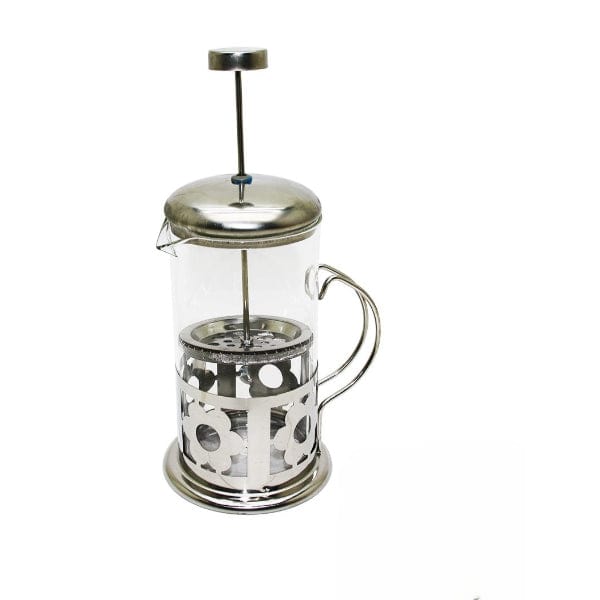 Çelik Kulplu Cam French Press - 350 ml Bonvagon