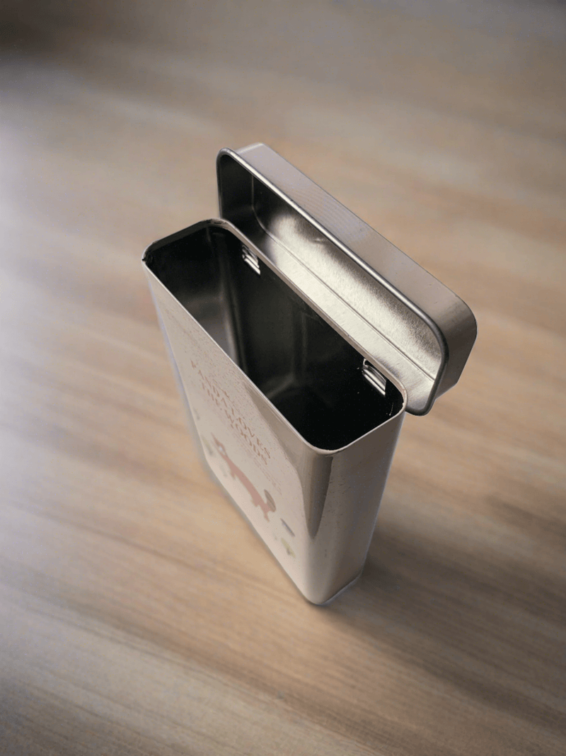 Ceylan Metal Kutu 10x3cm Bonvagon