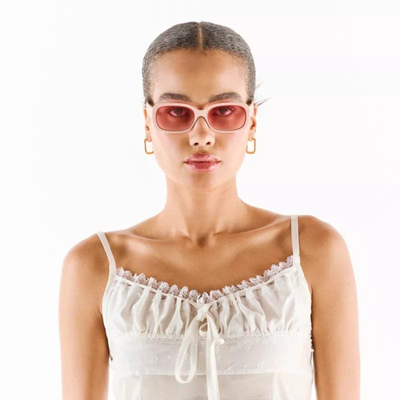 Chiara Toz Pembe Unisex Güneş Gözlüğü  Pembe Degrade