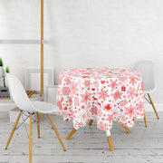 Christmas Özel Tasarım Dijital Baskılı Masa Örtüsü Bonvagon