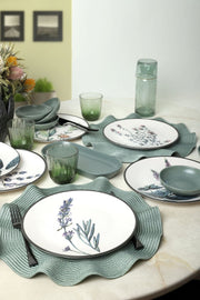 Çiçek Bahçesi 6 Kişilik Kahvaltı Takımı 14 Parça Bonvagon