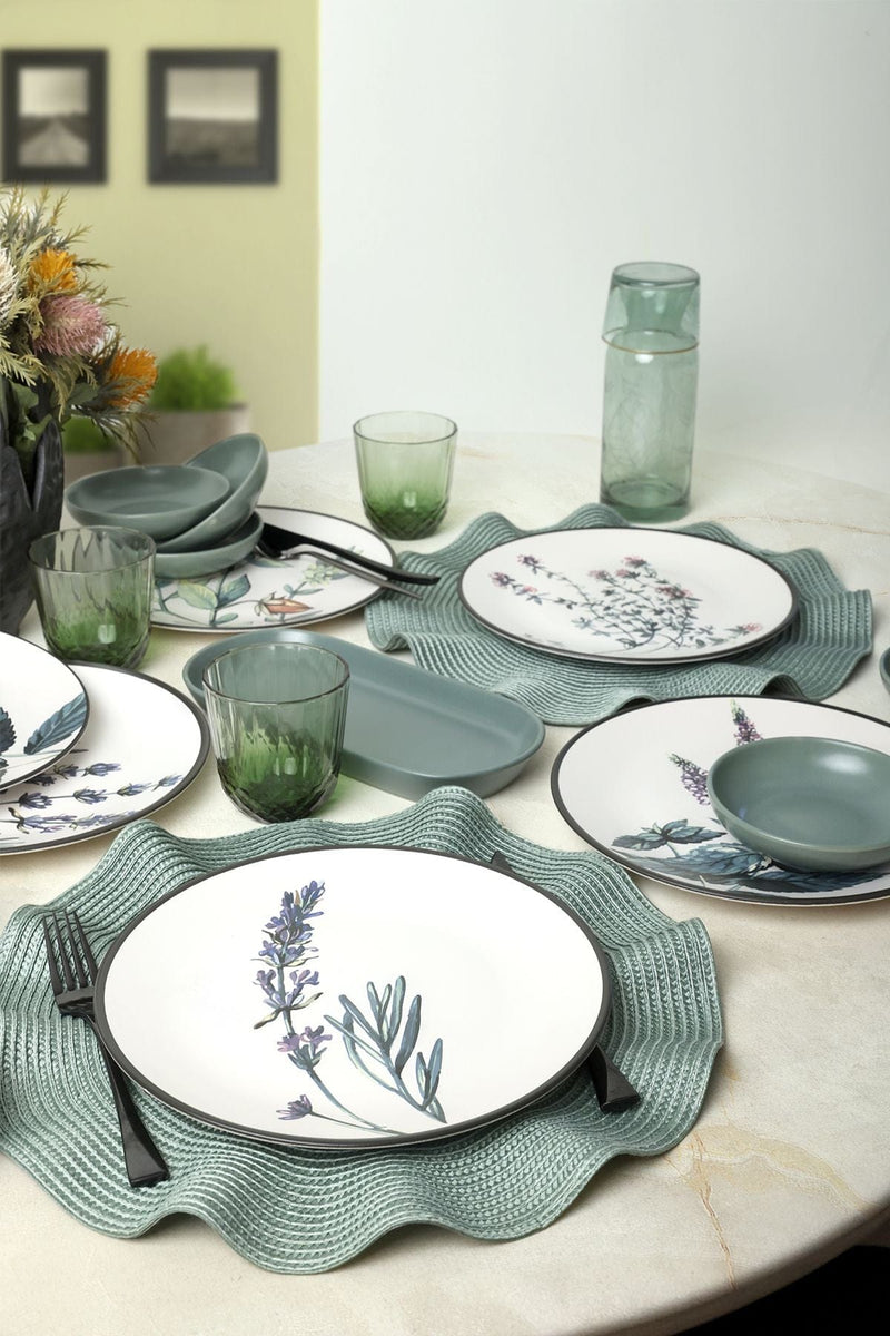 Çiçek Bahçesi 6 Kişilik Kahvaltı Takımı 14 Parça Bonvagon