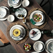 Çiçek Bahçesi Yemek Takımı 24 Parça 6 Kişilik 18938 -39-40-41-42-43-68 Bonvagon