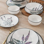 Çiçek Bahçesi Yemek Takımı 24 Parça 6 Kişilik 18938 -39-40-41-42-43-68 Bonvagon