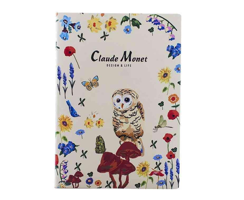 Çiçekli Pudra Renkli Defter Bonvagon