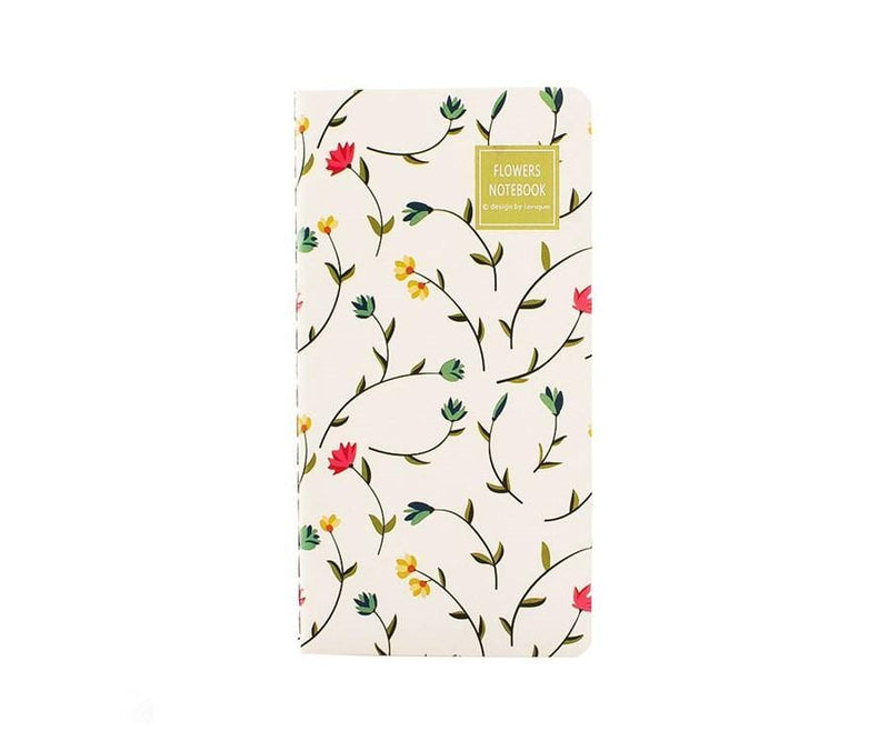 Çiçekli Sert Kapaklı Not Defteri Multi Bonvagon