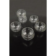 Çift Cidarlı Cam Reçellik 6 Adet Bonvagon