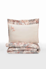 Çift Kişilik Elit Saten Nevresim Takımı Layana Pembe Bonvagon