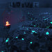 Çift Kişilik Glow ( Karanlıkta Parlayan ) Ranforce Nevresim Takımı Desire Kırmızı 200x220 %100 Pamuk 57 Tel Bonvagon