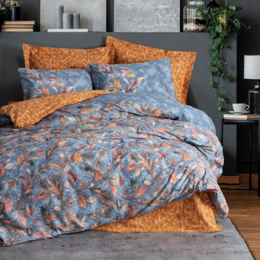 Modeline Çift Kişilik Nevresim Takımı Alekra Hardal Bonvagon