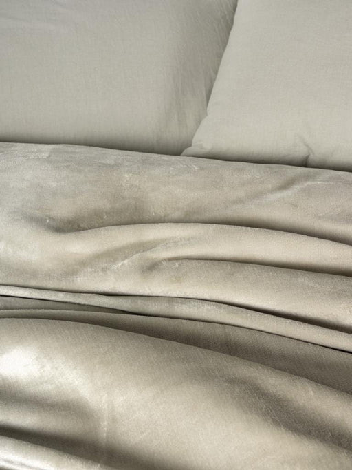 Çift Kişilik Nevresim Takımı Velvet Flossy Taş Bonvagon