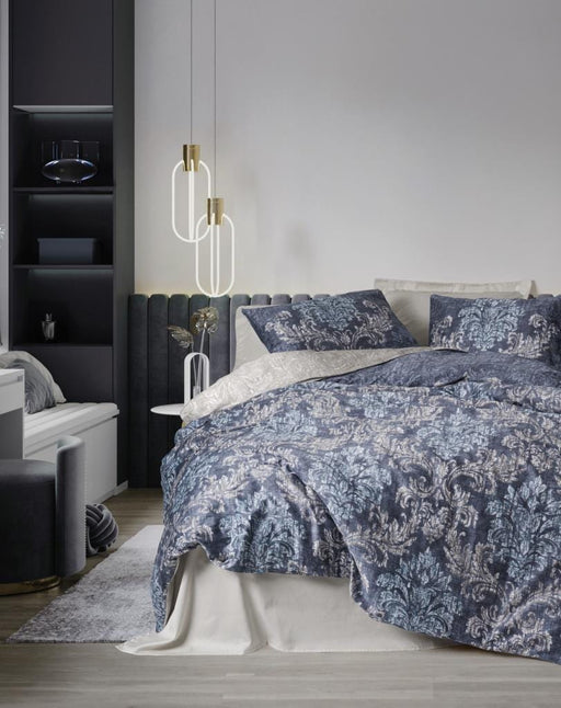 Çift Kişilik Saten Nevresim Takımı Owen Bej Bonvagon