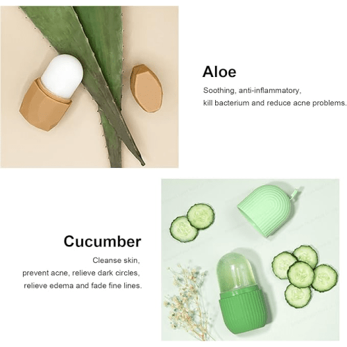 Cilt Bakım Buz Yüz Silindiri Bonvagon