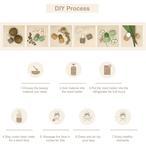 Cilt Bakım Buz Yüz Silindiri Bonvagon