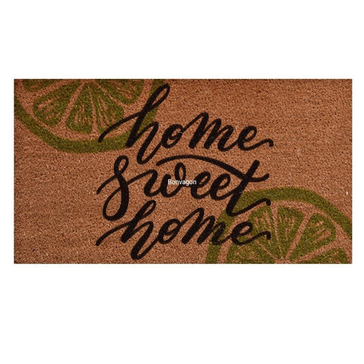 Citrons Doğal Koko Hindistan Cevizi Kapı Önü Paspas 60x40cm Bonvagon