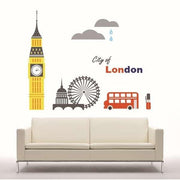 City of London (Londra) Duvar Çıkartması Süsü (sticker) Bonvagon