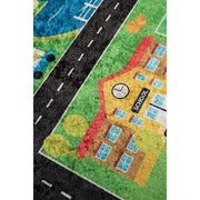 City Yıkanabilir Antibakteriyel Çocuk Halısı, Kaymaz Taban, Yıkanabilir Bonvagon