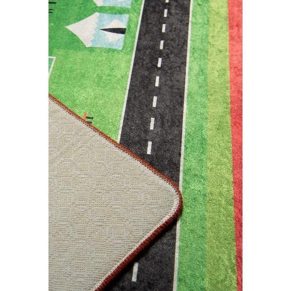 City Yıkanabilir Antibakteriyel Çocuk Halısı, Kaymaz Taban, Yıkanabilir Bonvagon