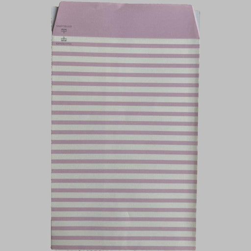 Çizgili Mektup Kağıdı Pembe Bonvagon