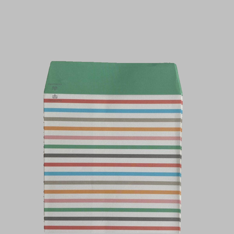 Çizgili Mektup Kağıdı Yeşil Bonvagon