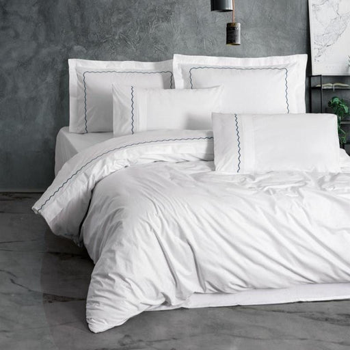 Clasic Pamuk Nevresim Takımı Çift Kişilik Josina 62 Tel %100 Pamuk 4 Adet Yastık Bonvagon