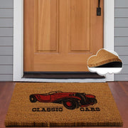 Classic Car Doğal Koko Hindistan Cevizi Kapı Önü Paspas 60x40cm