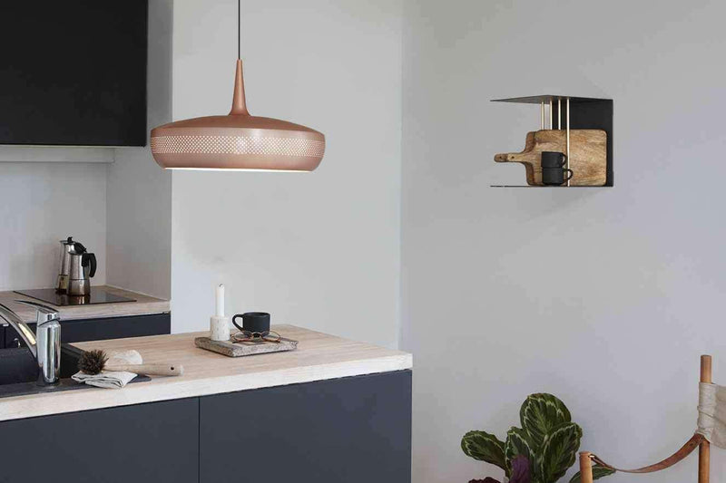 Clava Dine Bakır 43cm Avize, Aydınlatma Bonvagon