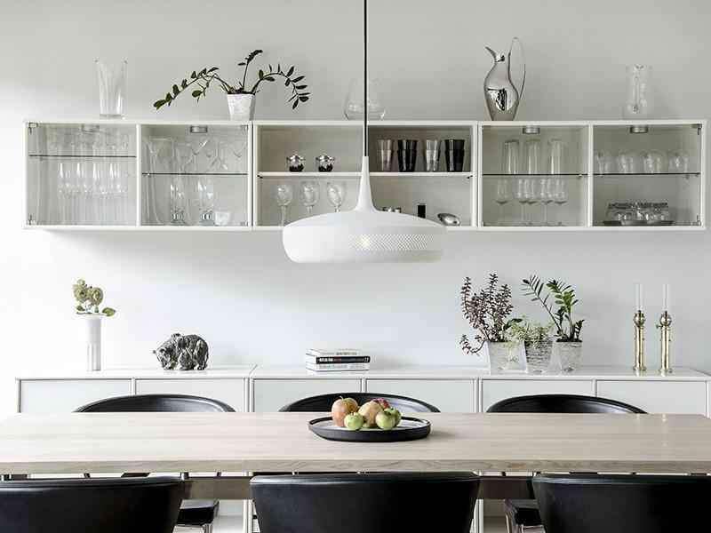 Clava Dine Mat Beyaz 43cm Avize, Aydınlatma Bonvagon