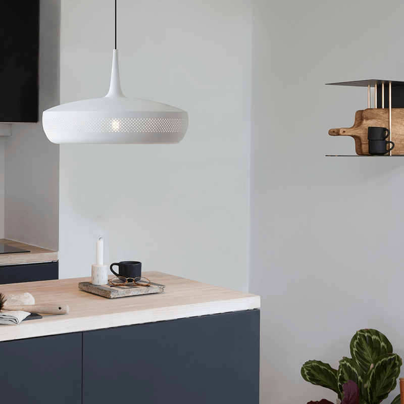 Clava Dine Mat Beyaz 43cm Avize, Aydınlatma Bonvagon