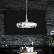 Clava Dine Parlak Gri 43cm Avize, Aydınlatma Bonvagon