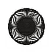 Clava Up Ahşap Aplik/Avize 49cm Siyah Meşe Aydınlatma Bonvagon