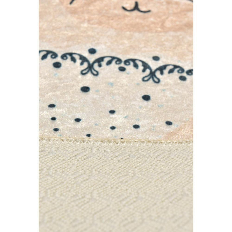 Coffee Cat Dijital Baskılı Mutfak Halısı, Kaymaz Taban, Yıkanabilir Bonvagon