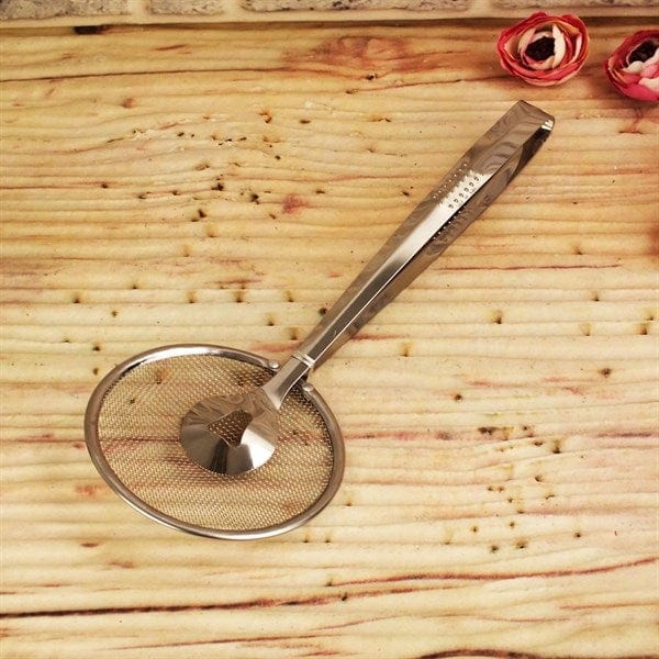 Çok Amaçlı Süzgeçli Paslanmaz Metal Haşlama Ve Kızartma Maşası Bonvagon