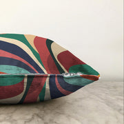 Çok Renkli Dijital Baskılı Modern Raşel Kadife Yastık Kırlent Kılıfı Bonvagon